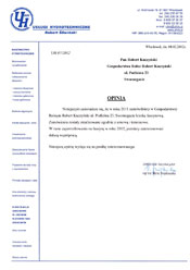 Referencja Usługi Hydrotechniczne Robert Śliwiński